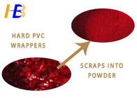 Candy Wrappers Rigid PVC Pulverizer Machine 10 - 80 Mesh Powder Size 45kw